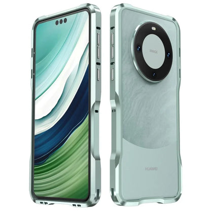 LUPHIE For Huawei Mate 60 Pro Bumper Case Shockproof Mobile Phone Metal Frame