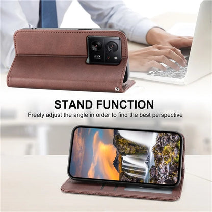 For Xiaomi 13T / 13T Pro / Redmi K60 Ultra Leather Case Wallet Stand Protective Phone Cover