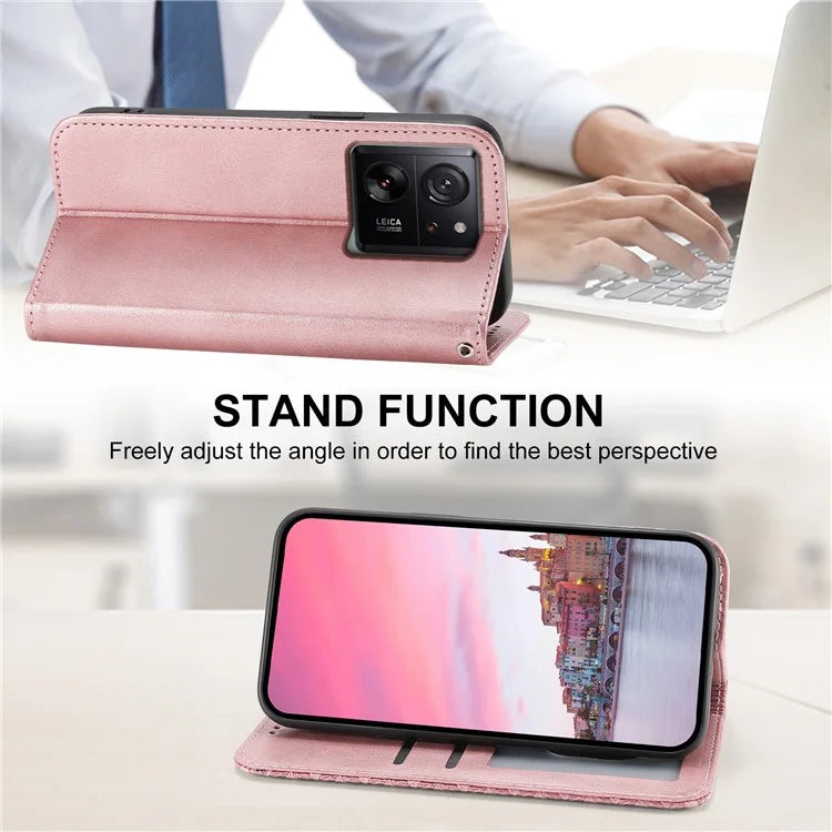 For Xiaomi 13T / 13T Pro / Redmi K60 Ultra Leather Case Wallet Stand Protective Phone Cover