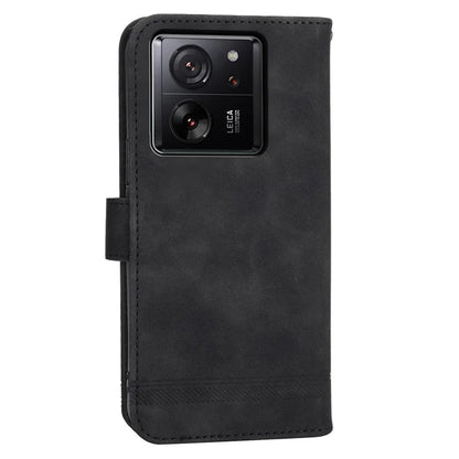 DIERFENG DF-03 For Xiaomi 13T / 13T Pro / Redmi K60 Ultra Case Imprinted Wallet Phone Shell Stand PU Leather Protector