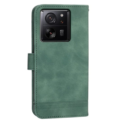 DIERFENG DF-03 For Xiaomi 13T / 13T Pro / Redmi K60 Ultra Case Imprinted Wallet Phone Shell Stand PU Leather Protector