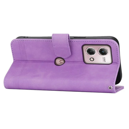DIERFENG DF-03 For Motorola Moto G Stylus (2023) Case Wallet Stand Shockproof Leather Mobile Phone Cover