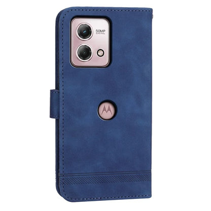 DIERFENG DF-03 For Motorola Moto G Stylus (2023) Case Wallet Stand Shockproof Leather Mobile Phone Cover