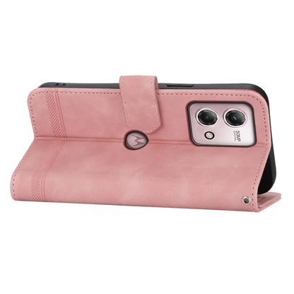 DIERFENG DF-03 For Motorola Moto G Stylus (2023) Case Wallet Stand Shockproof Leather Mobile Phone Cover