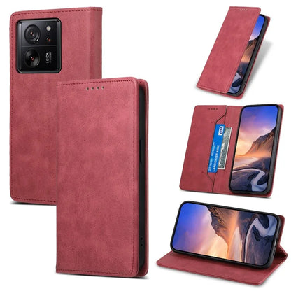 DF-05 For Xiaomi 13T / 13T Pro / Redmi K60 Ultra Case RFID Blocking Wallet Phone Cover