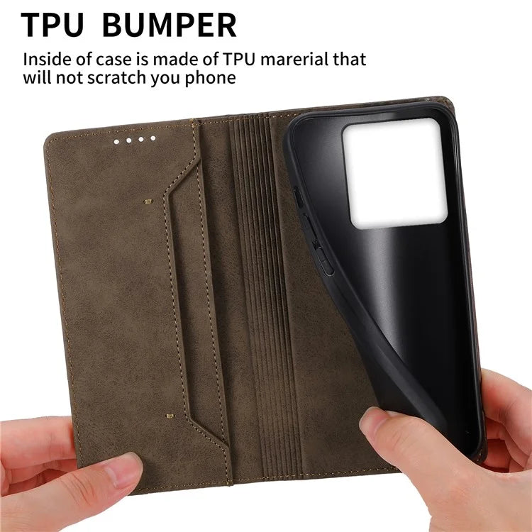 DF-05 For Xiaomi 13T / 13T Pro / Redmi K60 Ultra Case RFID Blocking Wallet Phone Cover