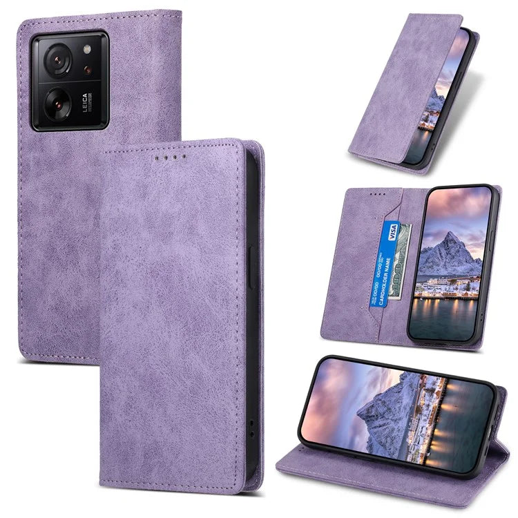 DF-05 For Xiaomi 13T / 13T Pro / Redmi K60 Ultra Case RFID Blocking Wallet Phone Cover