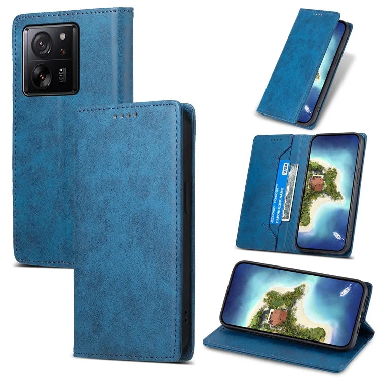 DF-05 For Xiaomi 13T / 13T Pro / Redmi K60 Ultra Case RFID Blocking Wallet Phone Cover