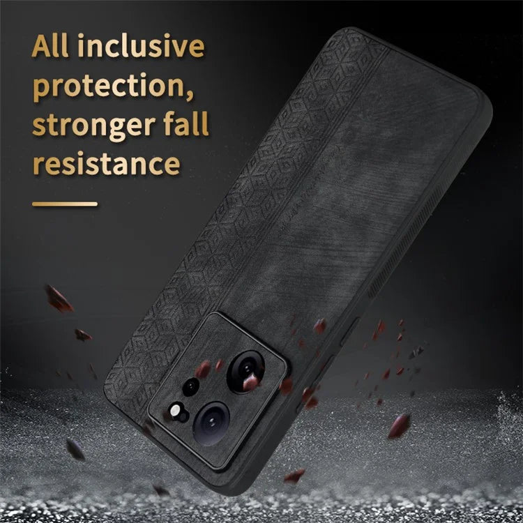 AZNS For Xiaomi Redmi K60 Ultra / 13T / 13T Pro Case PU Leather Coated TPU Cellphone Cover