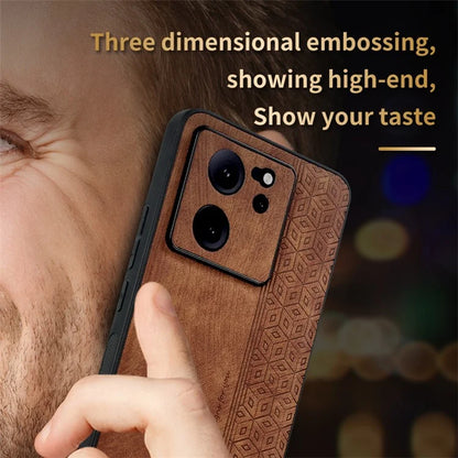 AZNS For Xiaomi Redmi K60 Ultra / 13T / 13T Pro Case PU Leather Coated TPU Cellphone Cover