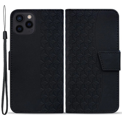 For iPhone 15 Pro Case PU Leather Imprinted Stand Wallet Phone Cover