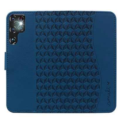 For Samsung Galaxy S23 Ultra Case Imprinted PU Leather Flip Shell Phone Cover