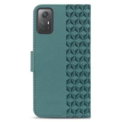 For Xiaomi Redmi Note 12S 4G Case Imprinted PU Leather Fall-proof Phone Cover