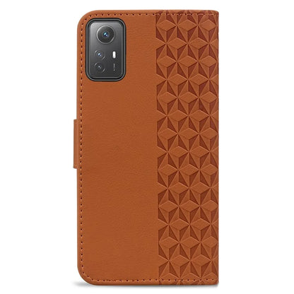 For Xiaomi Redmi Note 12S 4G Case Imprinted PU Leather Fall-proof Phone Cover