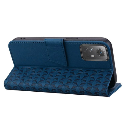 For Xiaomi Redmi Note 12S 4G Case Imprinted PU Leather Fall-proof Phone Cover