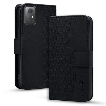 For Xiaomi Redmi Note 12S 4G Case Imprinted PU Leather Fall-proof Phone Cover