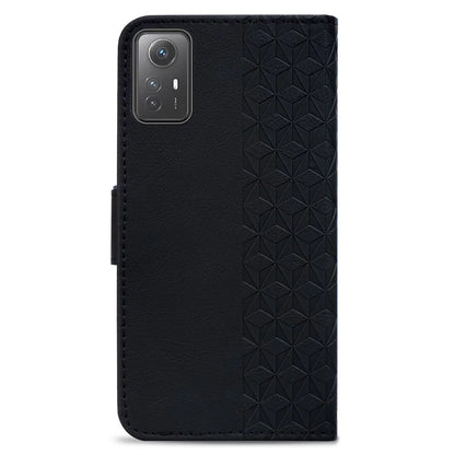 For Xiaomi Redmi Note 12S 4G Case Imprinted PU Leather Fall-proof Phone Cover