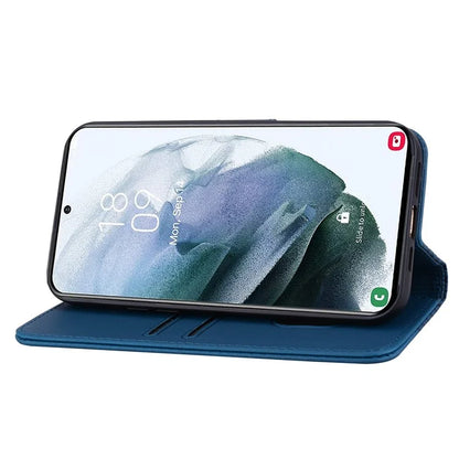 For Samsung Galaxy A34 5G Case Rhombus Imprinted PU Leather Phone Wallet Cover