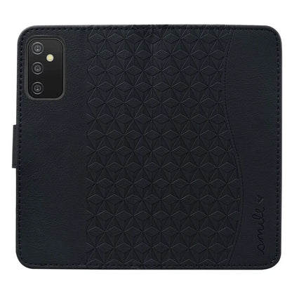 For Samsung Galaxy A54 5G Case Rhombus Imprinted Anti-drop PU Leather Smartphone Cover
