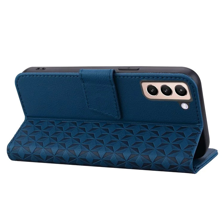For Samsung Galaxy S23 Case Imprinted Shockproof PU Leather Phone Wallet Cover