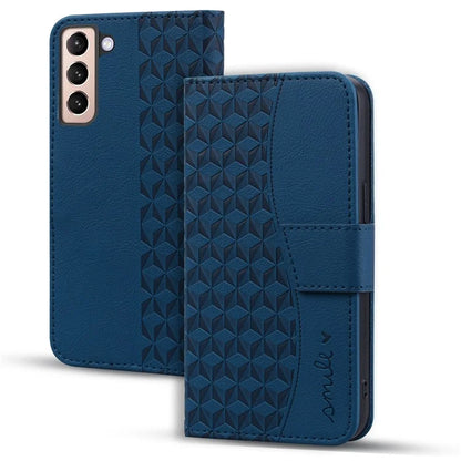 For Samsung Galaxy S23 Case Imprinted Shockproof PU Leather Phone Wallet Cover