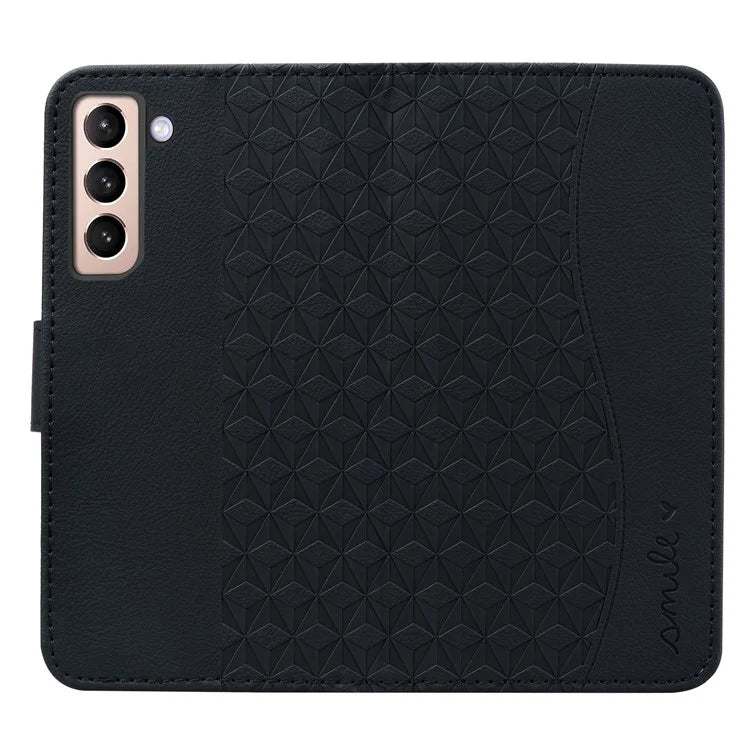For Samsung Galaxy S23 Case Imprinted Shockproof PU Leather Phone Wallet Cover