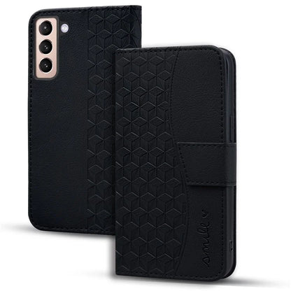 For Samsung Galaxy S23 Case Imprinted Shockproof PU Leather Phone Wallet Cover