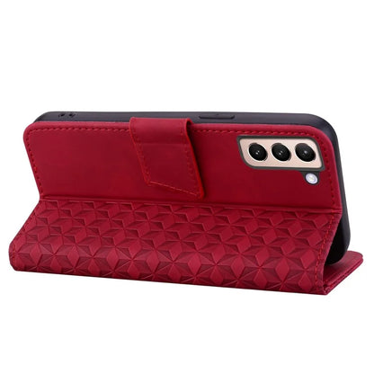 For Samsung Galaxy S23 Case Imprinted Shockproof PU Leather Phone Wallet Cover
