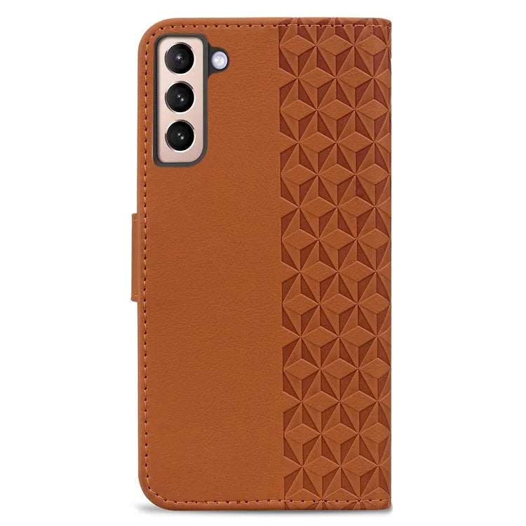 For Samsung Galaxy S23 Case Imprinted Shockproof PU Leather Phone Wallet Cover