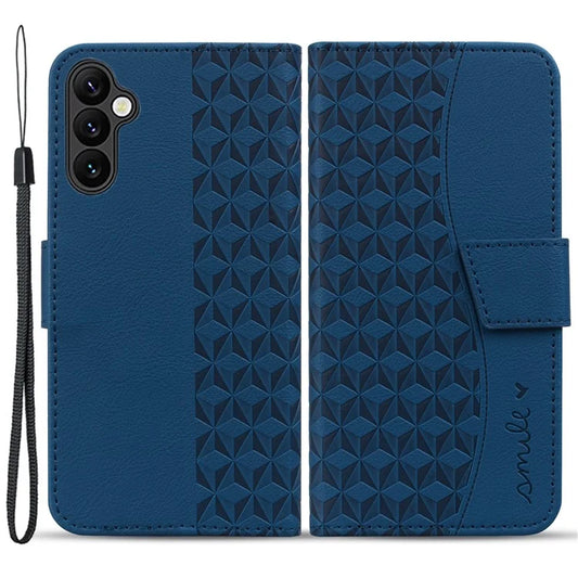 For Samsung Galaxy A14 5G / A14 4G Case Business Imprinted PU Leather Phone Protection Cover