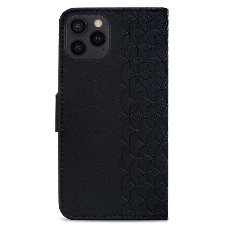 For iPhone 15 Pro Max Case PU Leather Wallet Imprinted Phone Stand Cover