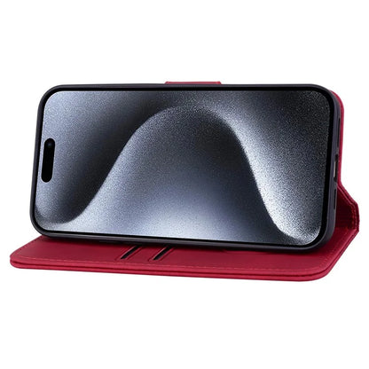 For iPhone 15 Pro Max Case PU Leather Wallet Imprinted Phone Stand Cover