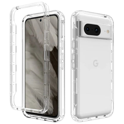 For Google Pixel 8 Case Transparent Gradient Phone Cover