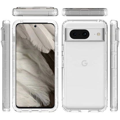 For Google Pixel 8 Case Transparent Gradient Phone Cover