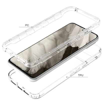 For Google Pixel 8 Case Transparent Gradient Phone Cover