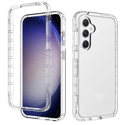 For Samsung Galaxy S23 FE Phone Case TPU+PC Clear Back Cover