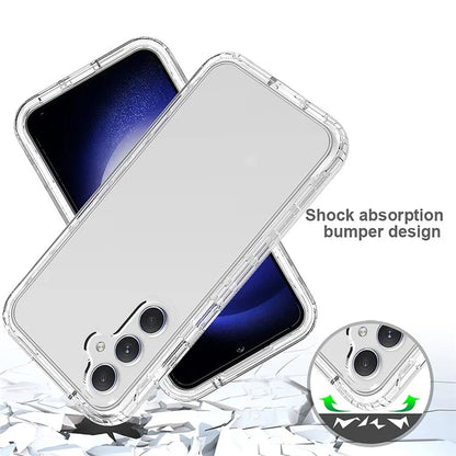 For Samsung Galaxy S23 FE Phone Case TPU+PC Clear Back Cover