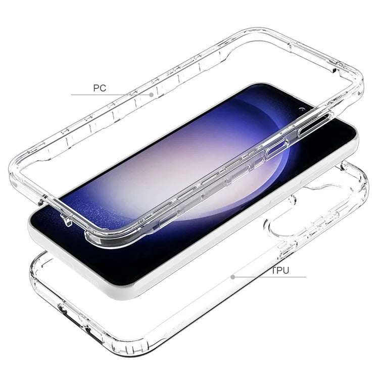For Samsung Galaxy S23 FE Phone Case TPU+PC Clear Back Cover