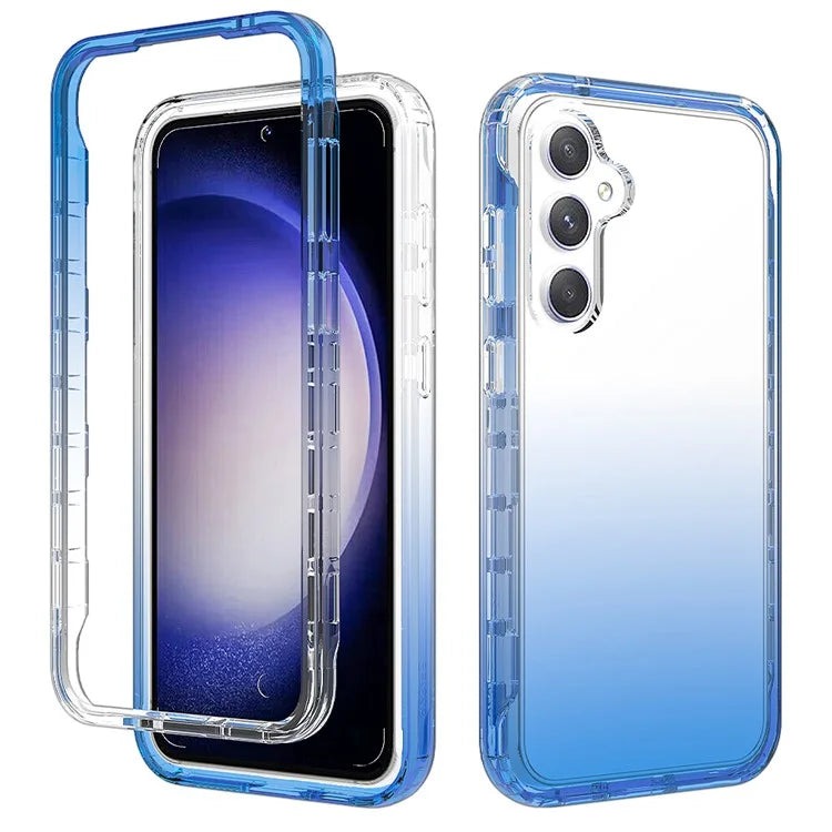 For Samsung Galaxy S23 FE Phone Case TPU+PC Clear Back Cover