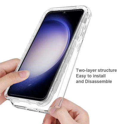 For Samsung Galaxy S23 FE Phone Case TPU+PC Clear Back Cover