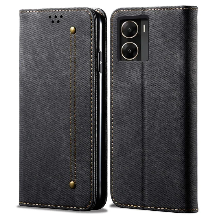 For vivo V29e (Global) 5G Case Wallet PU Leather Protective Phone Cover