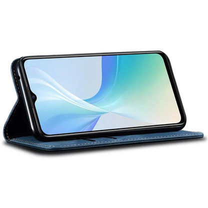 For vivo V29e (Global) 5G Case Wallet PU Leather Protective Phone Cover