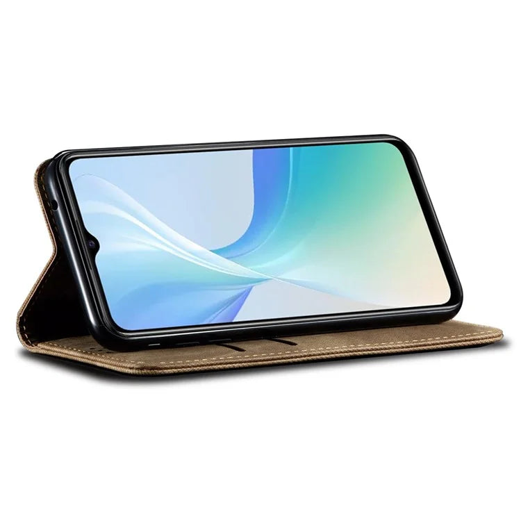 For vivo V29e (Global) 5G Case Wallet PU Leather Protective Phone Cover