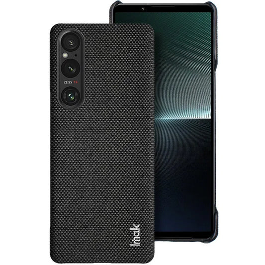 IMAK Ruiyi Series for Sony Xperia 1 V Case Dustproof PU Leather + PC Phone Protector