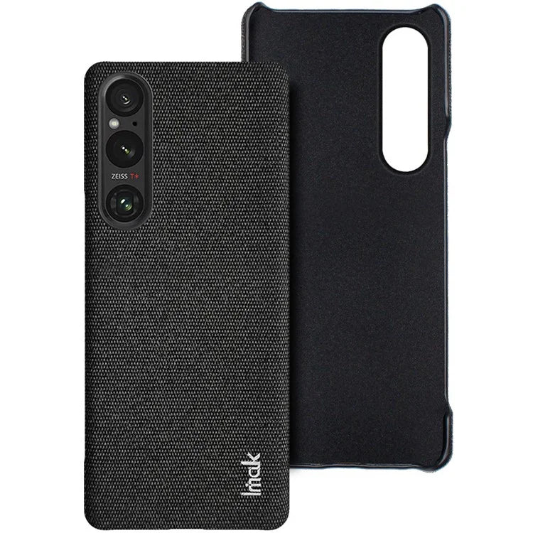 IMAK Ruiyi Series for Sony Xperia 1 V Case Dustproof PU Leather + PC Phone Protector