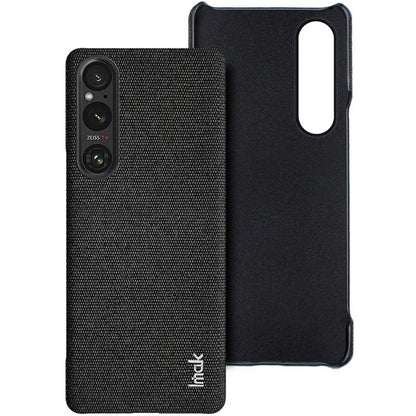 IMAK Ruiyi Series for Sony Xperia 1 V Case Dustproof PU Leather + PC Phone Protector