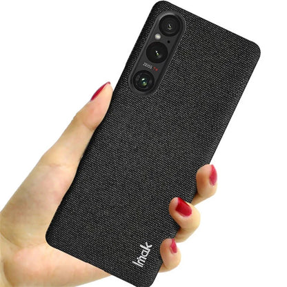 IMAK Ruiyi Series for Sony Xperia 1 V Case Dustproof PU Leather + PC Phone Protector