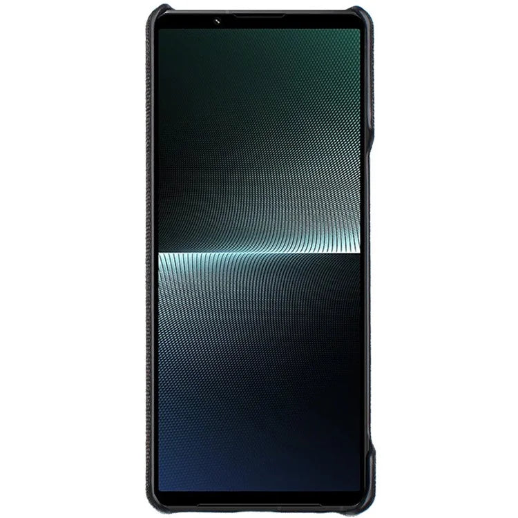 IMAK Ruiyi Series for Sony Xperia 1 V Case Dustproof PU Leather + PC Phone Protector