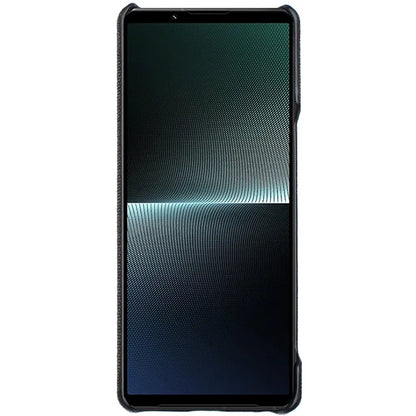 IMAK Ruiyi Series for Sony Xperia 1 V Case Dustproof PU Leather + PC Phone Protector