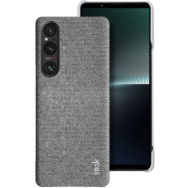 IMAK Ruiyi Series for Sony Xperia 1 V Case Dustproof PU Leather + PC Phone Protector